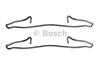 Комплект пружинок кріплення дискових колодок, передніх 1987474114 BOSCH