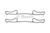 Комплект пружинок кріплення дискових колодок, задніх 1987474365 BOSCH