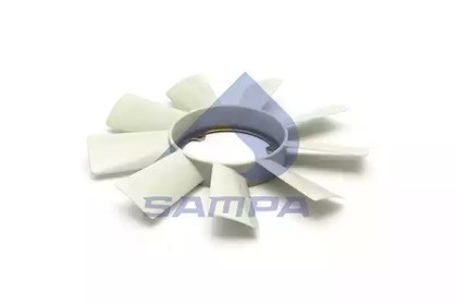 Вентилятор радіатора кондиціонера 200153 SAMPA