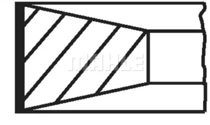 Гільза циліндра 209WN2101 MAHLE