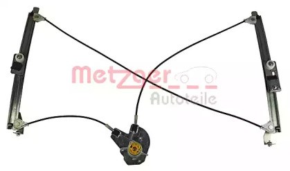 Склопідйомник передньої лівої двері 2160138 METZGER