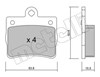 Задні колодки 2202550 METELLI