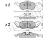 Колодки передні 2202910 METELLI