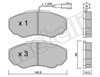 Гальмівні колодки 2203250 METELLI