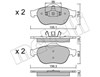 Колодки передні 2203361 METELLI