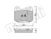 Колодки гальмові задні, дискові 2205640 METELLI