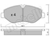 Колодки передні 2206711 METELLI