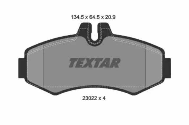 Дискові гальма 2302201 TEXTAR