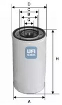 Фільтр очищення масла відцентровий 2330500 UFI
