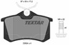 Комплект задніх колодок Seat Toledo 1