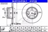 Диск гальмівний передній 24011201241 ATE