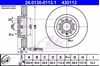 Диск гальмівний передній 24013001131 ATE
