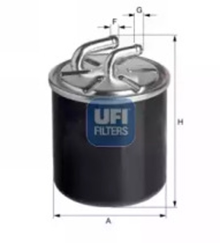 Фільтр палива 2412600 UFI