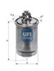 Фільтр тонкого очищення палива 2440000 UFI