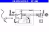 Шланг гальмівний задній, лівий 24515202183 ATE