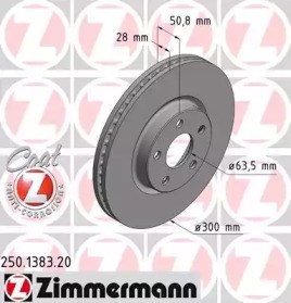 Ротор гальмівний 250138320 ZIMMERMANN