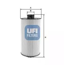 Фільтр очищення масла відцентровий 2510200 UFI
