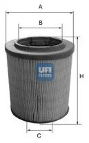 Автомобільний фільтр повітря 2762800 UFI