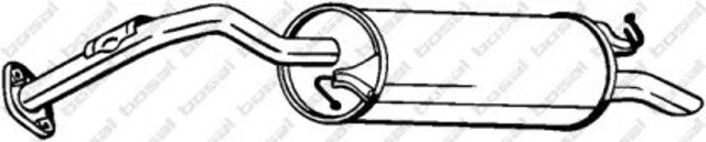 Глушник задній 279423 BOSAL