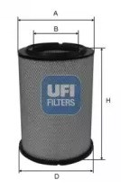 Повітряний фільтр двигуна 27A0500 UFI