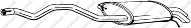 Вихлопна труба 286489 BOSAL