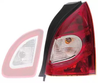 Задній правий стоп 2VA010938041 HELLA