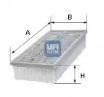 Повітряний фільтр двигуна 3096100 UFI