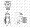 Корпус маслофільтра 31355 NRF