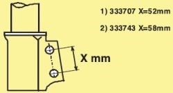 Амортизатор передній 333707 KAYABA