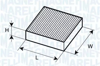 Фільтр пиловий 350203062010 MAGNETI MARELLI