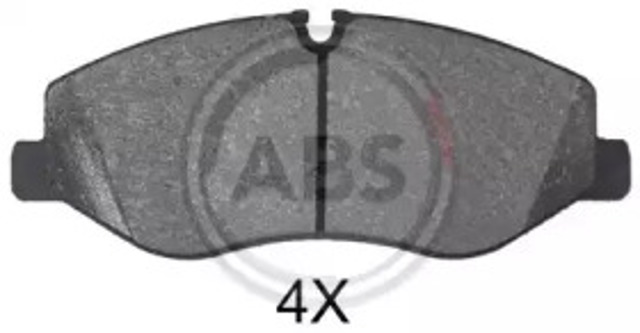 Колодки гальмівні передні, дискові 35055 ABS