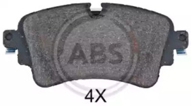 Комплект задніх колодок 35114 ABS