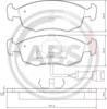 Колодки передні 36519 ABS