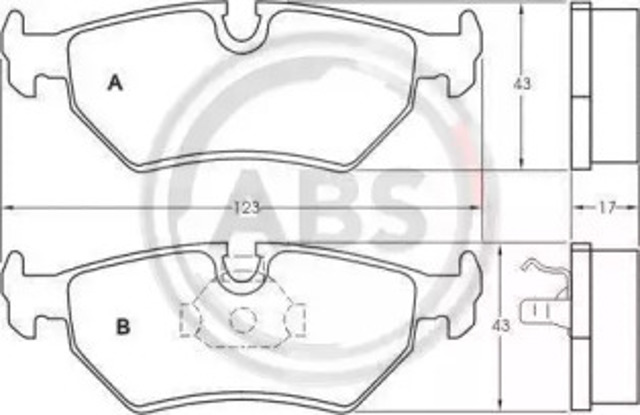 Задні колодки Fiat Scudo COMBINATO