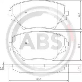 Дискові гальма 37230 ABS