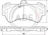 Колодки передні 37445 ABS