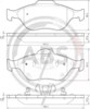 Колодки передні 37546 ABS