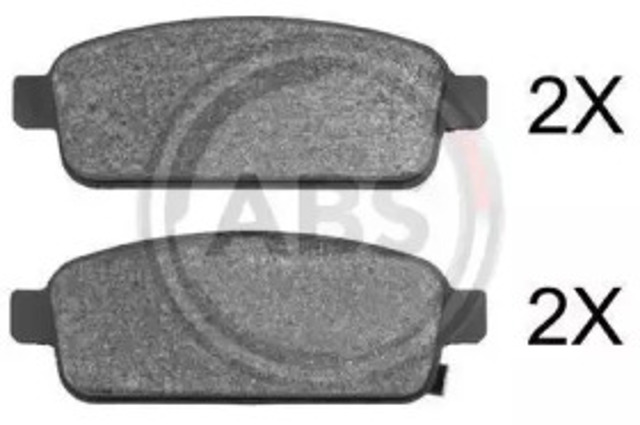 Задні колодки 37790 ABS