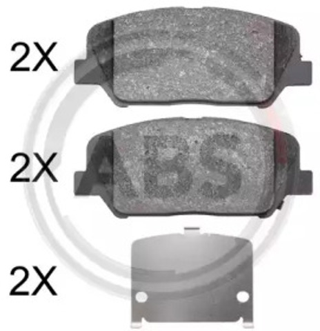Гальмівні колодки 37948 ABS
