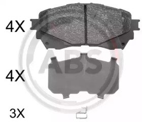Гальмівні колодки 37977 ABS