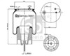 Пневморесора 34930cpp w01m585797 (в зборі пласт.стакан) маг  "carspares" 38667