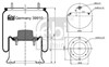 Ресора пневматичної підвіски 39910 FEBI