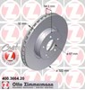 Диск переднього гальма 400366420 ZIMMERMANN