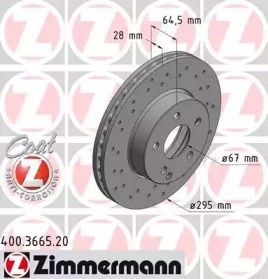 Ротор гальмівний 400366520 ZIMMERMANN
