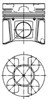 Поршень в зборі 40079600 KOLBENSCHMIDT