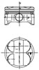 Гідронатяжитель ланцюга 40086600 KOLBENSCHMIDT