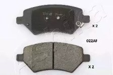 Колодки гальмівні дискові передні chery a3, tiggo 1.6  (вир-во ashika) 50-00-022