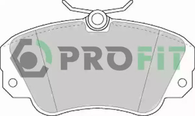 Тормозні колодки 50000686 PROFIT