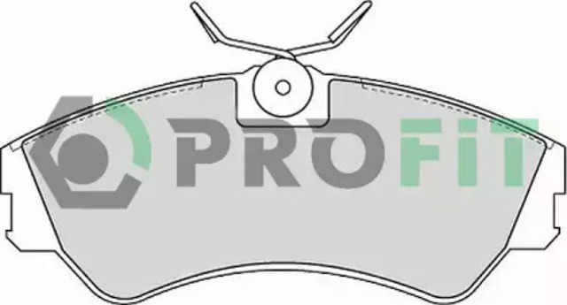 Колодки гальмівні передні, дискові 50000785 PROFIT