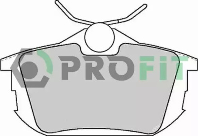 Комплект задніх колодок 50001095 PROFIT